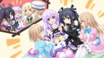  blanc game_cg hyperdimension_neptunia_mk2 nepgear neptune_(choujigen_game_neptune) noire ram_(neptune_series) rom_(neptune_series) tsunako vert yuni_(hyperdimension_neptunia_mk2) 