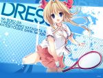  blonde_hair blue_eyes karory tennis 