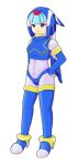  blue blue_eyes capcom fairy_leviathan female girl guardian_of_the_sea guardians_of_master_x guardians_of_neo_arcadia gynoid helmet leviathan leviathan_(megaman) leviathan_(rockman) megaman_zero mmz neo_arcadia reploid rmz robot rockman rockman_zero standing thigh-highs woman 