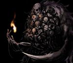  dark_souls flame gravelord_nito kmitty skeleton skull 