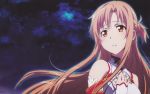  1girl asuna_(sao) brown_eyes brown_hair detached_sleeves long_hair sword_art_online yuuki_asuna 