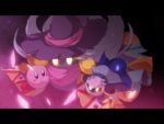  cloak dew-spiegel drawcia gloves hat kirby kirby_(series) letterboxed mask meta_knight no_humans white_hair witch_hat yellow_eyes 