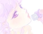  creamy_mami drawr lipstick mahou_no_tenshi_creamy_mami makeup microphone morisawa_yuu oekaki purple_eyes purple_hair tan_tan_tanuki violet_eyes 