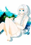  apt armored_core armored_core:_for_answer ay-pool ay_pool bad_id barefoot blue_eyes braid breasts character_request cup feet large_breasts legs long_hair mug ribbed_sweater side_braid silver_hair solo sweater turtleneck ut_(apt) 