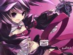  aisha_(elsword) artist_name chain chains elsword highres purple purple_background purple_eyes purple_hair short_hair skirt solo swd3e2 thigh-highs thighhighs twintails violet_eyes 