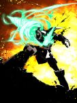  drill epic explosion giga_drill_break gurren-lagann mecha miwa_shirou miwa_shirow spiral_power tengen_toppa_gurren_lagann 