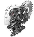  abstract commentary face gears hellraiser mazeran mechanical pinhead simple_background 