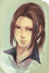  brown_eyes brown_hair bust character_request face lips male shiro_(reptil) solo tennis_no_ouji-sama 