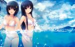  bikini black_hair coffee-kizoku swimsuit 