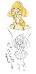  blonde_hair blush cure_peace highres kise_yayoi meno precure sketch smile_precure! solo tears 