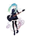  clock_lock_works_(vocaloid) closed_eyes eyes_closed guitar hatsune_miku highres instrument mig_(36th_underground) solo twintails vocaloid 