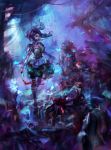  alice:_madness_returns alice_(wonderland) alice_in_wonderland american_mcgee's_alice ayaka blood boots butterfly dress knife pantyhose underwater 