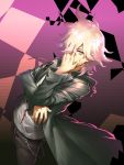  dangan-ronpa dangan-ronpa_2 dangan_ronpa hoodie kitsunen_(kitune_n) komaeda_nagito male smile super_dangan_ronpa_2 white_hair 