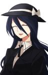  anetai_toyone blazer closed_eyes crying eyes_closed hat long_hair necktie saki solo spoilers tears yashu 