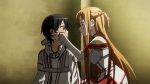  animated animated_gif asuna_(sao) kirito sword_art_online tagme 