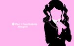  amagami ipod kisoba pink sae_nakata silhouette 