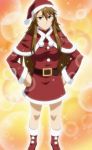  christmas long_hair mole nyan_koi nyan_koi! santa_costume screencap sparkle sumiyoshi_kanako 