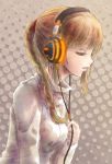  bad_id braid brown_hair cable_divider closed_eyes error headphones original polydactyly solo turtleneck 