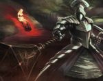  armor demon&#039;s_souls dress garl_vinland maiden_astraea shield weapon 