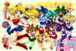  2boys 6+girls :o ;p alternate_color aqua_hair bishoujo_senshi_sailor_moon black_hair blonde_hair blue_eyes blue_hair boots bow brown_hair chiba_mamoru chibi_usa cosplay deep_aqua_mirror double_bun earrings gloves green_eyes green_hair hair_bobbles hair_bow hair_ornament hairpin helios jewelry karintou1485 luna-p magical_girl mercury_symbol multiple_boys multiple_girls neptune_symbol ofuda pink_hair purple_hair red_eyes sailor_chibi_moon sailor_collar sailor_jupiter sailor_jupiter_(cosplay) sailor_mars sailor_mars_(cosplay) sailor_mercury sailor_mercury_(cosplay) sailor_moon sailor_moon_(cosplay) sailor_neptune sailor_neptune_(cosplay) sailor_pluto sailor_pluto_(cosplay) sailor_saturn sailor_saturn_(cosplay) sailor_uranus sailor_uranus_(cosplay) sailor_venus sailor_venus_(cosplay) shoes short_hair silence_glaive skirt tan tiara time_staff tongue tuxedo_kamen twintails violet_eyes visor wand wink 