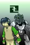  avatar:_the_last_airbender bionicle crossover toa_onua toph_bei_fong 