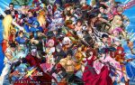  6+boys 6+girls alisa_ilinichina_amiella annotation_request arm_cannon armpits battoujutsu_stance belt black_hair black_rose_(.hack//) blonde_hair blue_eyes blue_hair bracelet breasts brown_hair bun_cover capcom character_request chinese_clothes chris_redfield chun-li cleavage cleavage_cutout collage copyright_notice cross cross_necklace crossover cyril dante dead_rising demitri_maximoff demon_girl devil_may_cry double_bun dougi drawing_sword dual_wielding ebony_&amp;_ivory end_of_eternity energy_ball energy_sword erica_fontaine estellise_sidos_heurassein fighting_stance fingerless_gloves frank_west gemini_sunrise gloves god_eater god_eater_burst gun hadouken hakama harken_browning headband highres huge_weapon japanese_clothes jewelry jiangshi jill_valentine katana kazama_jin ken_masters kimono kite_(.hack//) kos-mos kung_fu kurt_irving large_breasts lei_lei ling_xiaoyu long_hair military military_uniform morrigan_aensland multiple_boys multiple_girls muscle namco_bandai nanbu_kaguya obi official_art oogami_ichirou over_shoulder pai_chan partially_annotated pink_hair pistol ponytail project_x_zone purple_hair reanbell red_hair redhead resident_evil revolver riela_marcellis rockman rockman_x ryuu_(street_fighter) sakura_taisen sanger_zonvolt sega senjou_no_valkyria senjou_no_valkyria_3 sheath shinguuji_sakura shining_(series) shining_force_exa shirtless short_hair shouryuuken space_channel_5 spiked_bracelet spikes street_fighter submachine_gun succubus super_robot_wars super_robot_wars_og_saga_mugen_no_frontier sword sword_over_shoulder t-elos tales_of_(series) tales_of_vesperia tekken toma_(shining_force_exa) trigger_discipline twintails ulala uniform unsheathing vampire_(game) virtua_fighter wallpaper watermark weapon weapon_over_shoulder white_hair x_(rockman) xenosaga yuki_akira yuri_lowell zephyr_(end_of_eternity) zero_(rockman) 