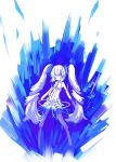  closed_eyes eyes_closed hatsune_miku hatsune_miku_(append) highres long_hair miku_append sketch solo twintails very_long_hair vocaloid vocaloid_append yuya_(night_lily) 