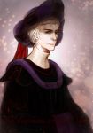  claude_frollo disney frollo hat male onose1213 robe serious solo the_hunchback_of_notre_dame title_drop white_hair young 
