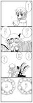  cherry_blossoms_(artist) comic flandre_scarlet monochrome patchouli_knowledge sakura_(doors) touhou translated 