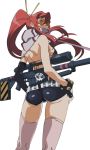   pink_thighhighs tagme tengen_toppa_gurren_lagann yoko_littner yoko_ritona  