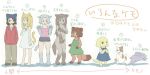  artist_request blonde_hair bunny cat cat_ears chart comparison furry nurutya original rabbit red_eyes resized standing tail translated translation_request 