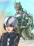  godzilla_(series) kiryu mechagodzilla yashiro_akane 