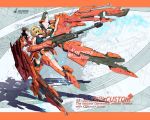  armor blonde_hair bodysuit brown_eyes charlotte_dunois gun highres infinite_stratos mecha_musume nenchi rafale_revive_custom_ii rifle sniper_rifle weapon 