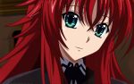  1girl aqua_eyes high_school_dxd long_hair red_hair rias_gremory smile solo 