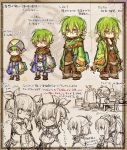  final_fantasy final_fantasy_xi fujiwara_akina green_hair pointy_ears purple_eyes sketch tarutaru violet_eyes 