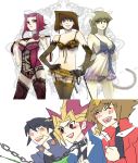  blonde_hair blue_eyes blush bra brown_hair cat_ears cat_tail chain collar elbow_gloves fudou_yuusei gaijin_4koma garter_belt gloves hands_on_hips izayoi_aki leash lingerie long_hair mazaki_anzu meme mutou_yuugi panties poorly_drawn red_hair redhead rose sketch tenjouin_asuka thigh-highs thighhighs tsuta underwear whip yellow_eyes yu-gi-oh! yugioh_5d&#039;s yugioh_gx yuki_judai yuu-gi-ou yuu-gi-ou_5d's yuu-gi-ou_duel_monsters yuu-gi-ou_gx yuuki_juudai 