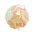  1girl :&lt; :3 animal_hat cat_hat cathat chibi child hat long_hair megurine_luka megurine_luka_(toeto) pink_hair solo tears toeto_(vocaloid) very_long_hair vocaloid 