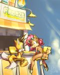  animal_ears ass barefoot beach breasts edtropolis feet furry miles_prower nude outside paws sally_acorn shoes smile sonic_team sonic_the_hedgehog sunglasses tail 