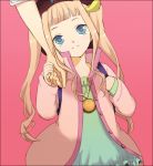  brown_hair coat elle_mel_martha hand_holding hat holding_hands iseyun jewelry necklace tales_of_(series) tales_of_xillia tales_of_xillia_2 