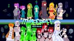  breasts cleavage green jpeg_artifacts minecraft 