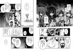  blood comic highres kaname_madoka kazekawa_nagi kyubey mahou_shoujo_madoka_magica miki_sayaka monochrome sakura_kyouko tears tomoe_mami translation_request walpurgisnacht_(madoka_magica) 