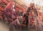  ardjet ass bodysuit fin_funnels ken_marinaris konami mecha official_art open_mouth pilot_suit red_eyes red_hair redhead redjuice zone_of_the_enders zone_of_the_enders_2 