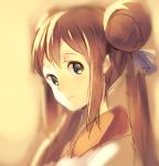  blue_eyes brown_hair bust double_bun hair_ribbon kimono long_hair mei_(pokemon) no_hat no_headwear pokemon pokemon_(game) pokemon_bw2 ribbon soft_focus solo twintails weee_(raemz) 