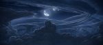  clouds full_moon justinas_vitkus moon multiple_moons night night_sky no_humans original scenery sky vitkusan 