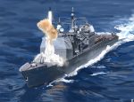  cruiser hai_to_hickory highres missile no_humans ship ticonderoga_class warship 