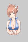  araragi_(pokemon) breasts cleavage highres pokemon pokemon_(game) swimmer_(pokemon) swimsuit zephyranthes54 