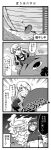  comic hijiri_byakuren karakasa karakasa_obake kumoi_ichirin monochrome tatara_kogasa touhou translated translation_request umbrella unzan yuzu_momo 