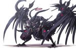  highres monster original shirogane_usagi wings 