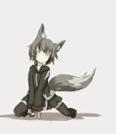  bad_id fox_ears highres long_sleeves nanako_(shirogane_usagi) nanashi_(shirogane_usagi) original shirogane_usagi solo tail thigh-highs thighhighs 
