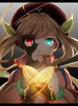 aqua_eyes beret brown_hair elle_mel_martha expressionless grey_background hat heterochromia letterboxed long_hair red_eyes rouki_isago solo spoilers tales_of_(series) tales_of_xillia tales_of_xillia_2 tears 